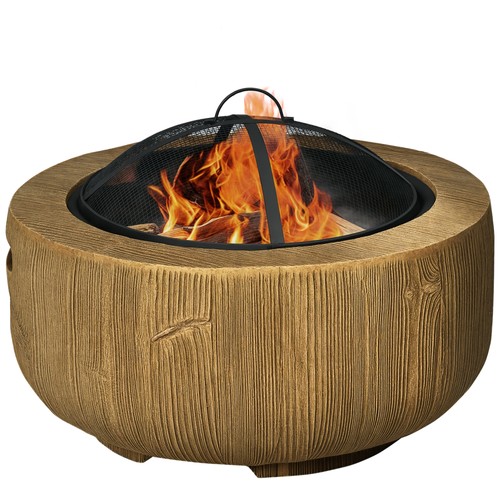 Outsunny fire pit with - outsunny,