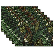 Spring Green Leaves Placemats
