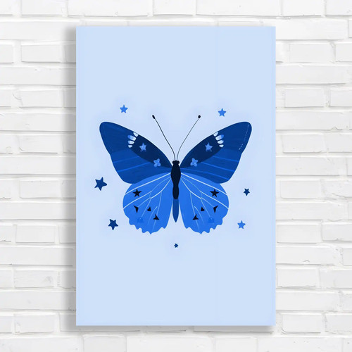 Vibrant butterfly canvas print - butterfly,