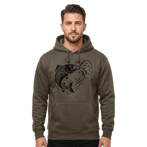 Carp silhouette fishing - carp,