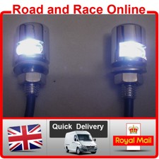 LED Number Plate Lights Chrome