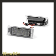 2Pcs Number License Plate Lamp