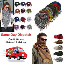 Arab Palestine Shemagh KeffIyeh Scarf Neck Wrap Shawl Arafat Unisex Desert Dubai