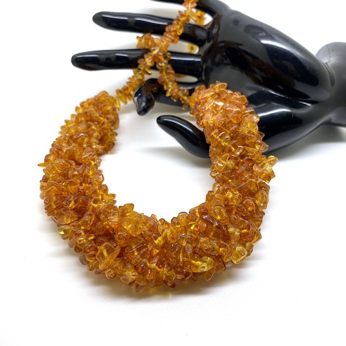 Amber cleopatra necklace - cleopatra,