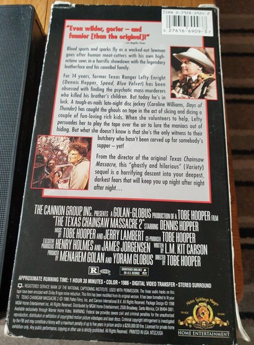 Texas chain saw massacre vhs - saw,