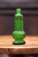 Vintage Avon Green Glass