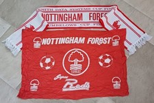 Nottingham Forest Vintage Wembley Scarf And Flag - 1992
