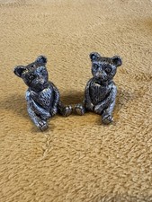 Pewter Silver Salt And Pepper
