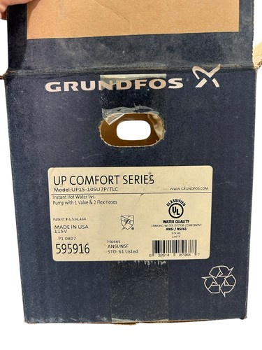 Grundfos up15 10su7p - grundfos, up15-10su7p/tlc