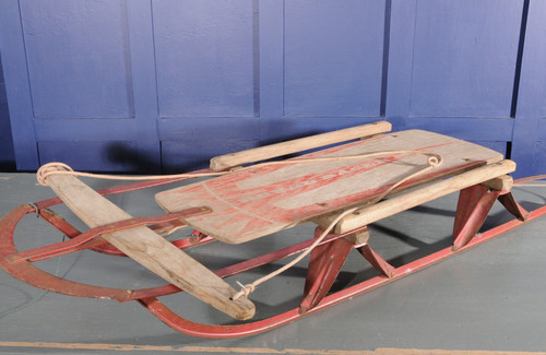Wooden royal racer sled - royal,