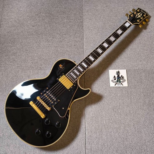 Burny les paul custom black - custom,