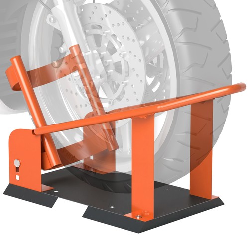 Homcom motorcycle wheel - wheel, chock