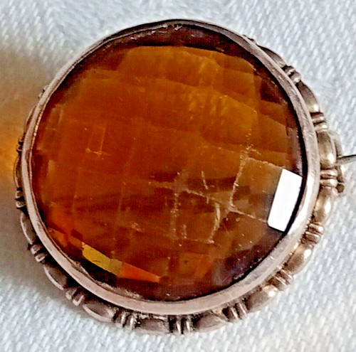 Vintage silver brooch - , by