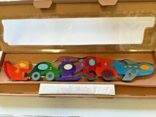 Vehicle row wooden number - vehicle,