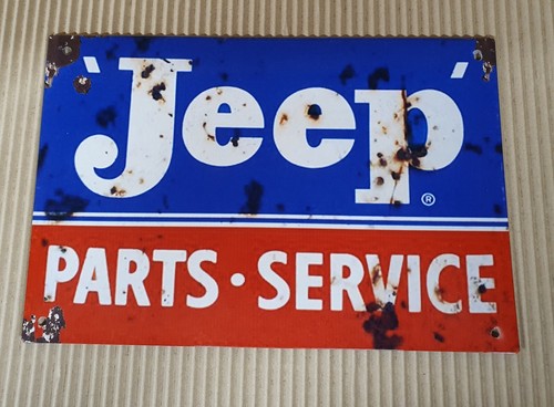 Jeep parts service x - jeep-, 12"