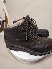 Chris Brasher Hillmaster GTX Brown Waterproof Leather Walking Hiking Boots Sz 8