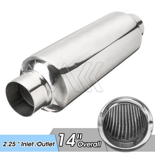 Round exhaust silencer - 1x,