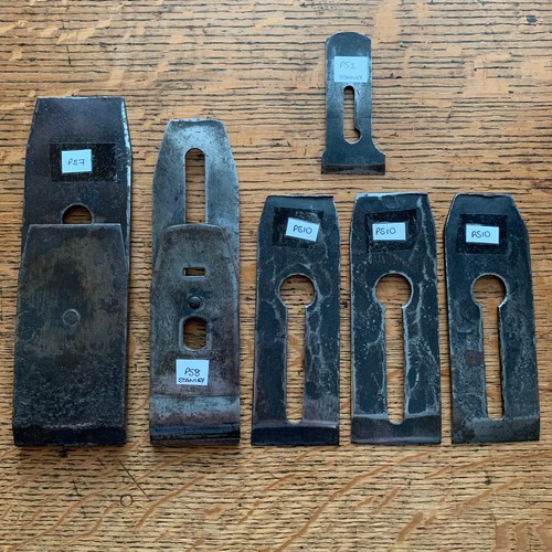 Antique plane iron cap - iron,