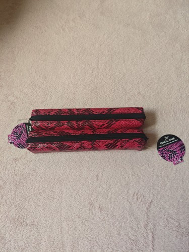 Pink and black snake - x2,