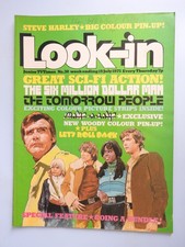 Look-in Magazine #30   19 Jul 1975 Steve Harley Bay City Rollers Tomorrow People