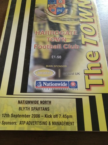 Harrogate town blyth - town,