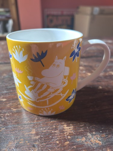 Yellow moomin character mug - character,