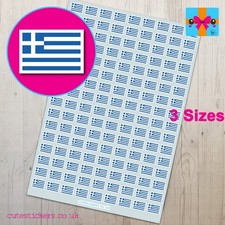 Greece Greek Flag Stickers