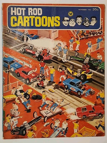 November 1965 hot rod cartoons - 1965,