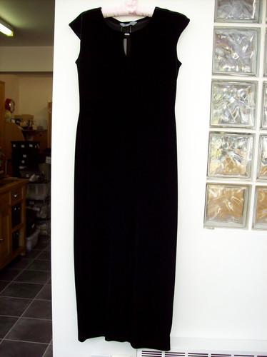 Amaranto stretch black velvet - stretch,