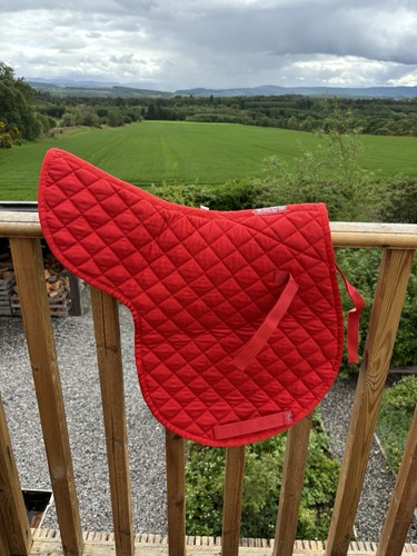 Roma pony saddle shaped numnah - roma, saddle-shaped