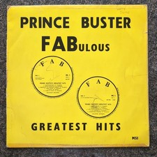 Prince Buster - Fabulous Greatest Hits Vol.2 1968 Reggae Early Press Jamaica