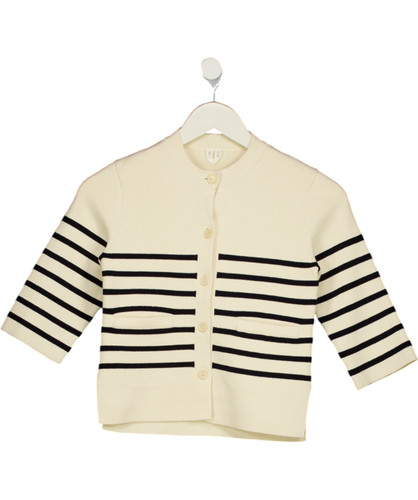 Arket cream black cotton - black,