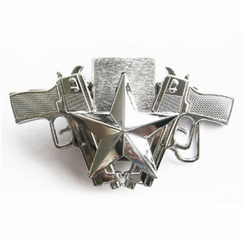 Belt buckle guns with star - guns,