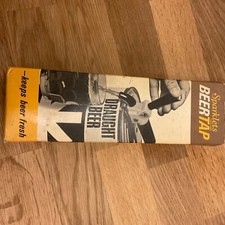 VINTAGE  SPARKLETS  BEER  TAP  IN ORIGINAL BOX. 