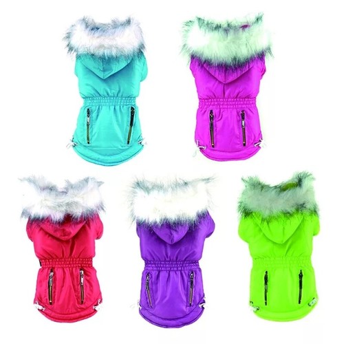 Padded fur hood - padded,