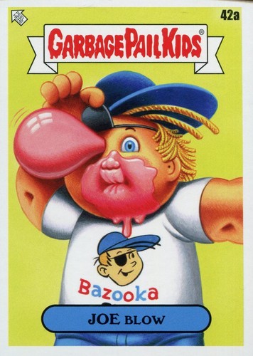 Garbage pail kids - garbage, food