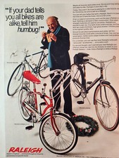 1968 Boys Life Scouts Ad Advertisement RALEIGH Sports Bicycles Bikes