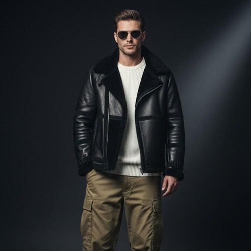 Neil barrett mouton leather - neil,