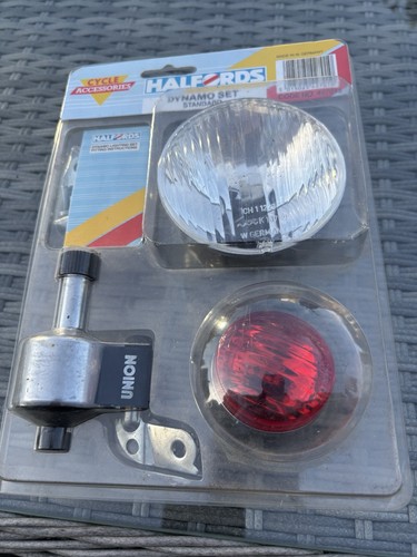 Halfords bike dynamo set - bike,