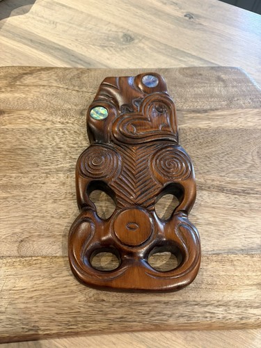 New zealand maori wooden - new,