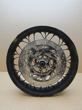 Yamaha WR125X 2010 22,923 miles front wheel with disc #spares#  (15253)