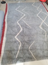 large wool rug habitat. abstract design. 240x 170 cm .london.N3