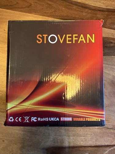 Stove fan log - burner,