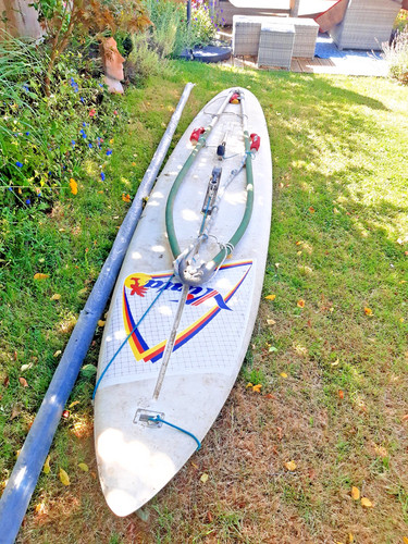 Windsurfing board vintage