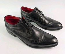 Jimmy Bee Black Leather Formal