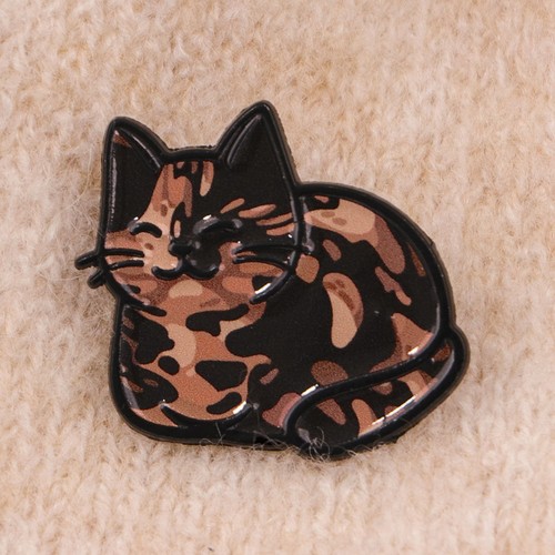Tortoise shell cat enamel - shell,