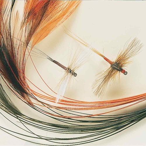 Ready stripped hackle quills - ready,