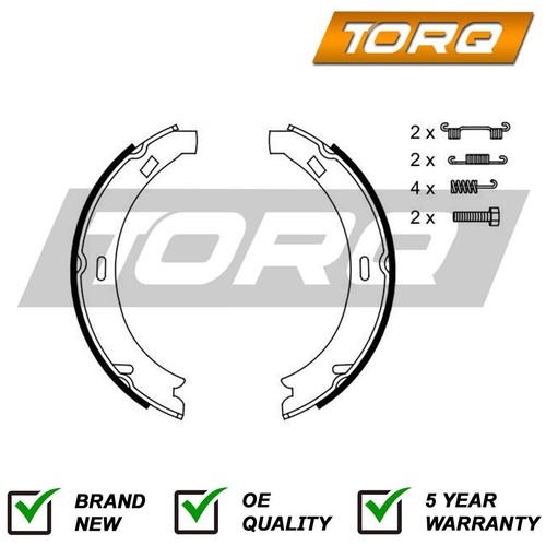 Hand brake shoes set - set, rear