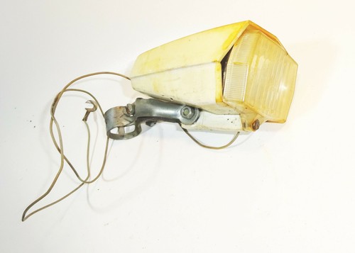 Old bicycle lamp headlight