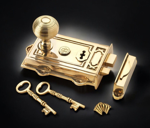 Polished brass davenport rim - brass,